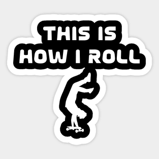 Skateboard - Longboard - Skating - Skater Sticker